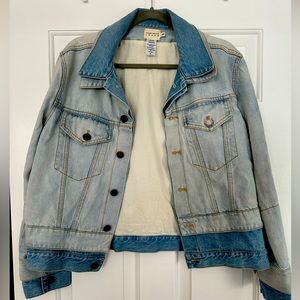 Alice & Olivia jean jacket